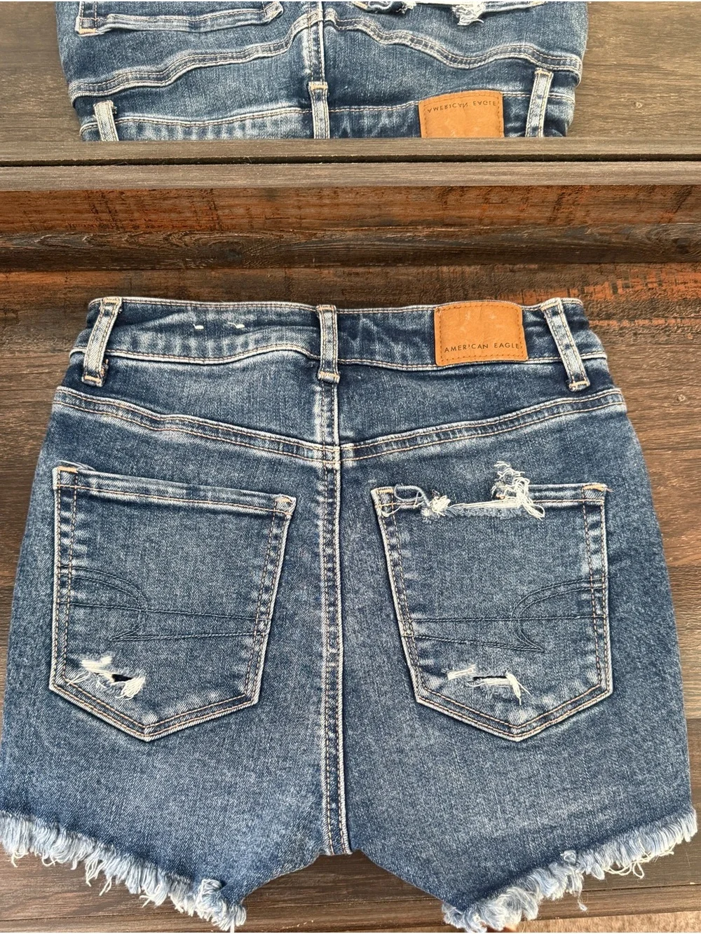 American Eagle Denim Shorts - Blue